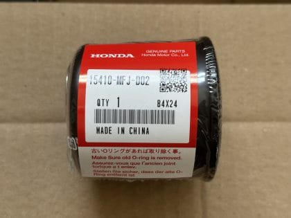 Honda öljynsuodatin