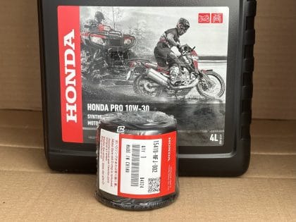 Honda MP öljynvaihtopaketti